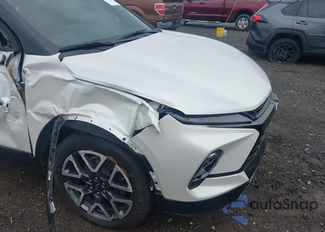 2024 Chevrolet Blazer Fwd Rs из США, поврежденный, VIN 3GNKBERS8RS191104